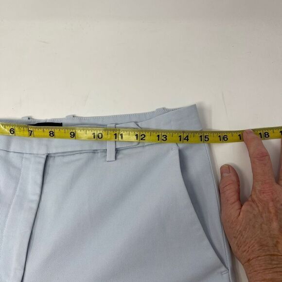 Theory Nadeem’s Cropped Wide Leg Chino Pants - Picture 5 of 9